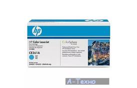 Картридж HP CLJ CP4025/4525 cyan (CE261A) - Фото