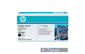Картридж лазерный HP CLJ CP4025dn/4025n/4525dn/ 4525n/4525xh black (CE260A) - Фото