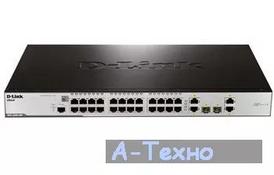 Коммутатор сетевой D-Link DES-3200-28P - Фото