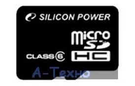 Карта пам'яті Silicon Power 32Gb microSDHC class 6 (SP032GBSTH006V10) - Фото