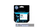 Картридж HP DJ No.711 DesignJet 120/520 Cyan (CZ130A)