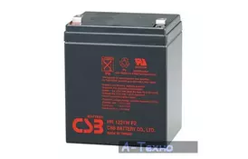 Батарея к ИБП 12В 5 Ач CSB (HR1221W) - Фото