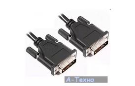 Кабель мультимедийный DVI to DVI 24+1pin, 5.0m Viewcon (VD 104-5м.) - Фото