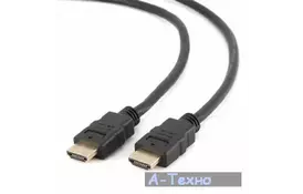 Кабель мультимедийный HDMI to HDMI 1.8m Cablexpert (CC-HDMI4-6) - Фото