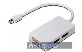 Переходник mini DisplayPort to DisplayPort-HDMI-DV DIGITUS (AK-340509-002-W) - Фото