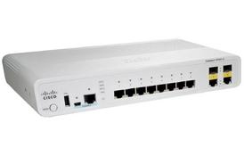 Коммутатор Cisco Catalyst 2960C Switch 8 FE, 2 x Dual Uplink, Lan Base (WS-C2960C-8TC-L) - Фото