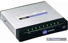 Коммутатор сетевой Cisco SG200-08 (SLM2008T-EU) - Фото