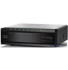 Коммутатор Cisco SB SG 200-08P 8-port Gigabit PoE Smart Switch (SLM2008PT-EU)
