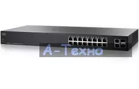 Коммутатор сетевой Cisco SG200-18 (SLM2016T-EU) - Фото