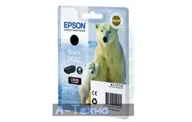 Картридж EPSON 26XL XP600/605/700 black pigment (C13T26214010/C13T26214012) - Фото