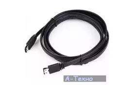 Кабель для передачи данных eSATA to eSATA 1.8m Cablexpert (CC-ESATA-DATA-6) - Фото