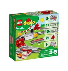 Конструктор LEGO DUPLO Town Рельсы 23 деталей (10882)