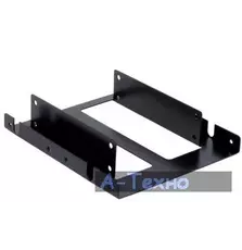 Фрейм-переходник 3.5"-2x2.5" HDD/SSD CHIEFTEC (SDC-025)