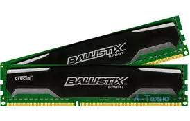 Модуль пам'яті для комп'ютера DDR3 8GB (2x4GB) 1600 MHz Ballistix Sport MICRON (BLS2CP4G3D1609DS1S00CEU) - Фото