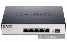 Комутатор мережевий D-Link DGS-1100-06/ME - Фото