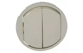 Выключатель Legrand (лицевая панель) Celiane 2кл. (068302)  - Фото