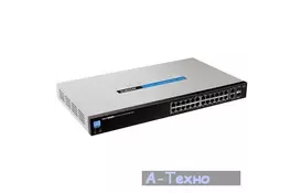 Коммутатор сетевой Cisco SF200-24P (SLM224PT-EU) - Фото