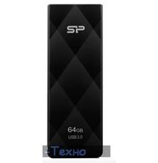 USB флеш накопитель Silicon Power 64Gb BLAZE B20 black USB3.0 (SP064GBUF3B20V1K)