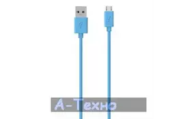Дата кабель USB 2.0 AM to Micro 5P 2.0m Belkin (F2CU012bt2M-BLU) - Фото