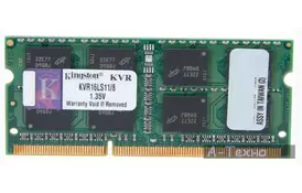 Модуль пам'яті для ноутбука SoDIMM DDR3 8GB 1600 MHz Kingston (KVR16LS11/8) - Фото