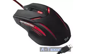 Мышь Trust GXT 152 Exent Illuminated BLACK (19509) - Фото