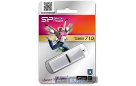 USB флеш накопитель Silicon Power 16Gb LuxMini 710 silver (SP016GBUF2710V1S) - Фото