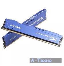 Модуль памяти для компьютера DDR3 16Gb (2x8GB) 1866 MHz HyperX Fury Blu Kingston (HX318C10FK2/16)