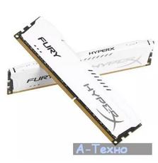 Модуль памяти для компьютера DDR3 16Gb (2x8GB) 1866 MHz HyperX Fury White Kingston (HX318C10FWK2/16)