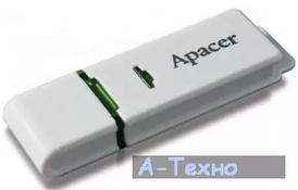 USB флеш накопитель Apacer 16GB AH223 white USB 2.0 (AP16GAH223W-1) - Фото