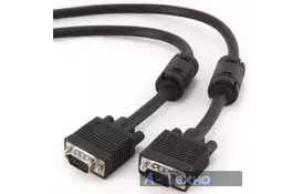 Кабель мультимедийный VGA 3.0m Cablexpert (CC-PPVGA-10-B) - Фото