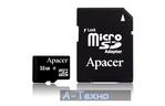 Карта памяти Apacer 32Gb microSDHC Class4 w/ 1 Adapter RP (AP32GMCSH4-R)