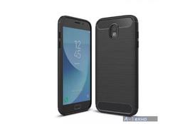 Чехол для моб. телефона для SAMSUNG Galaxy J7 2017 Carbon Fiber (Black) Laudtec (LT-J72017B) - Фото
