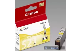 Картридж струминний CANON CLI-521Y Yellow MP540/630 (2936B004) - Фото