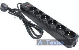 Фільтр живлення Gembird Power filtr 3, 0м Power Cube SPG6 (SPG6-G-10B) - Фото