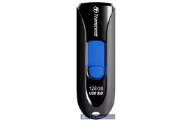 USB флеш накопитель Transcend 128GB JetFlash 790 Black USB 3.0 (TS128GJF790K) - Фото