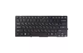 Клавиатура для ноутбука SONY Vaio VPC-SB, VPC-SA PowerPlant черный - Фото