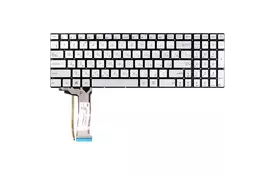 Клавиатура для ноутбука ASUS N551 PowerPlant, серебристый - Фото