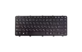 Клавиатура для ноутбука HP ProBook 430 G1 черный, черный фрейм - Фото