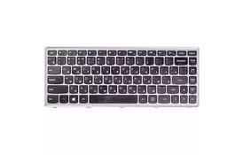 Клавиатура для ноутбука LENOVO Z410, G400 черный, черный фрейм - Фото