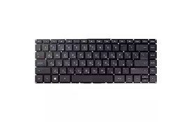 Клавиатура для ноутбука HP 240 G4, 245 G4, 14-AC черный - Фото