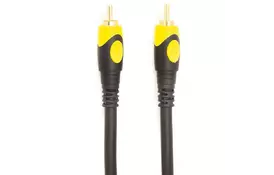 Кабель мультимедийный PowerPlant RCA (M) - RCA (M), 1.5 м - Фото