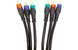 Кабель мультимедийный PowerPlant 3xRCA (M) - 3xRCA (M), 3 м - Фото