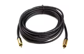 Кабель мультимедійний PowerPlant Optima Subwoofer 5m (O-SU-5) - Фото