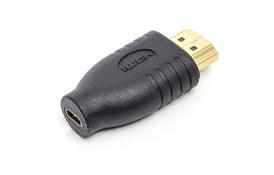 Перехідник PowerPlant HDMI (M) - micro HDMI (F) - Фото