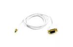 Кабель мультимедийный PowerPlant mini DisplayPort (M) - VGA (M), 1 м, белый