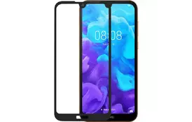 Захисне скло Full screen PowerPlant для Huawei Y5 (2019), Black - Фото