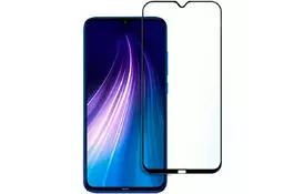 Захисне скло Full screen PowerPlant для Xiaomi Redmi Note 8, Black - Фото