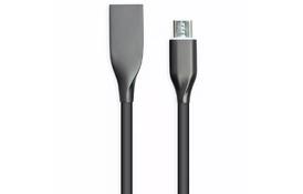 Дата кабель USB 2.0 AM to Micro 5P 1.0m black PowerPlant (CA911226) - Фото