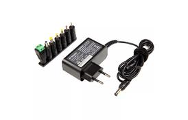 Универсальный блок питания PowerPlant Q36 220V, 30W 12V 2.5A - Фото