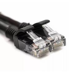 Патч-корд 5м, UTP, cat.5e, CU, black PowerPlant (CA911608)